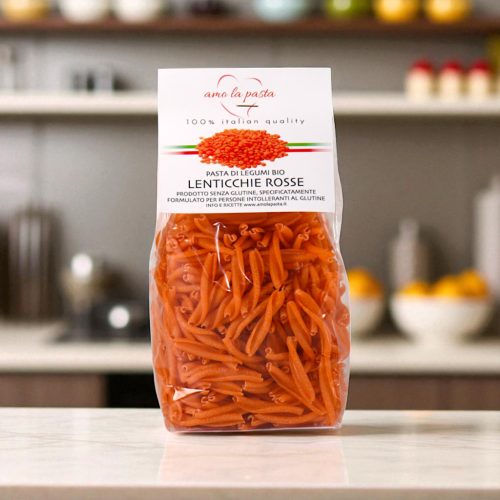 Amo la Pasta Bio Rote Linsen Pasta 250 g
