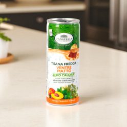   L'Angelica Flacher Bauch Tee (Pfirsich, Fenchel, Minze) 240 ml
