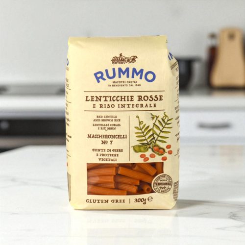 Rummo Maccheroncelli aus roten Linsen & Braunreis (glutenfrei) 300 g